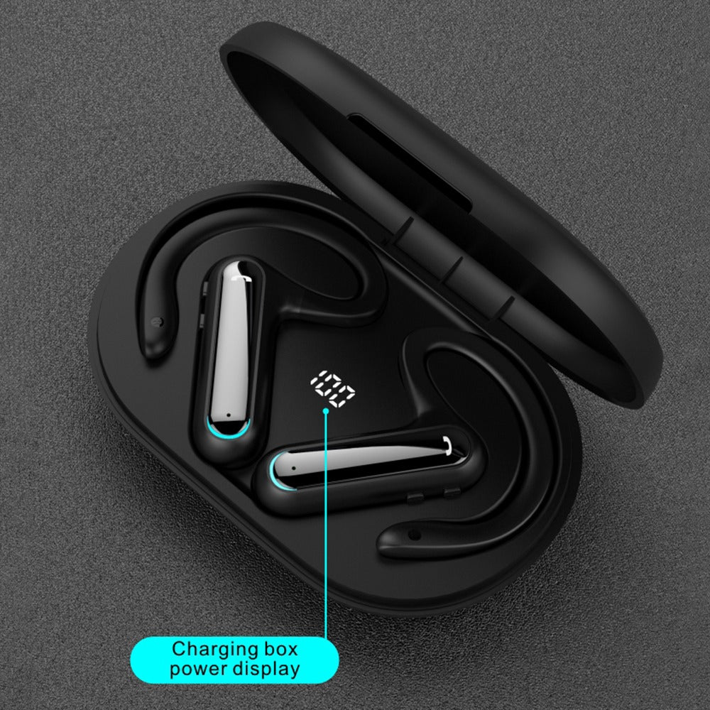 FW5 Ear Hook Design Headphone Bluetooth 5.2 Wireless Headset TWS Earphone Stereo Sound Sports Earbud with Charging Case FW5 Ear Hook Design Headphone Bluetooth 5.2 Wireless Headset TWS Earphone Stereo Sound Sports Earbud with Charging Case
